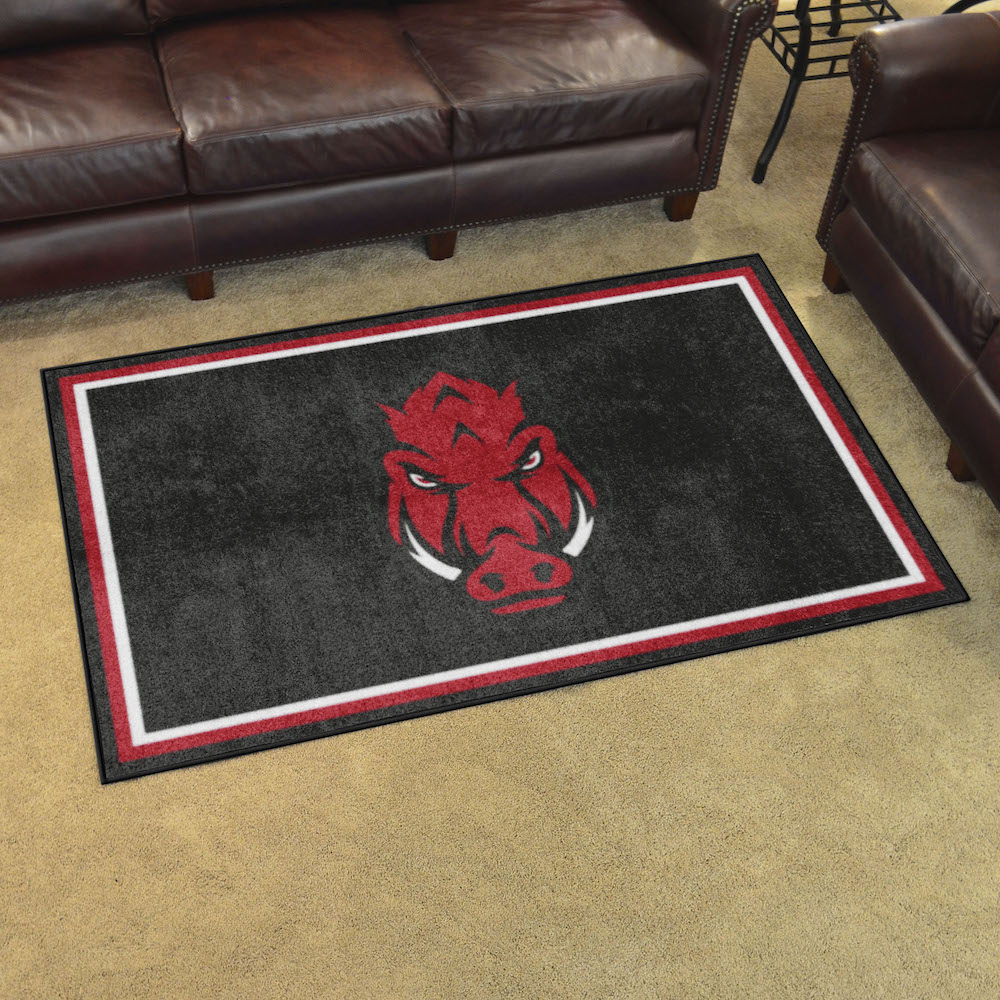 Arkansas Razorbacks 4x6 Area Rug - Alt Logo