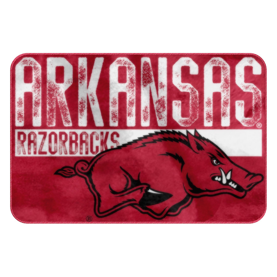 Arkansas Razorbacks Worn Out Foam Floor Mat