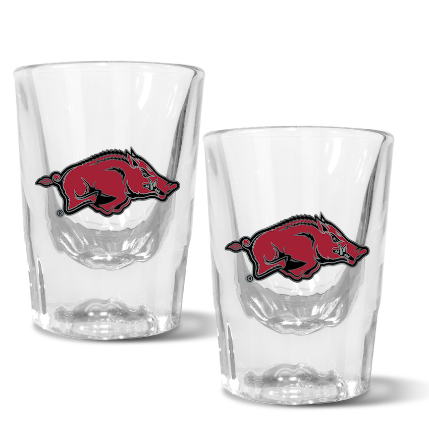 Arkansas Razorbacks 2pc Prism Shot Set