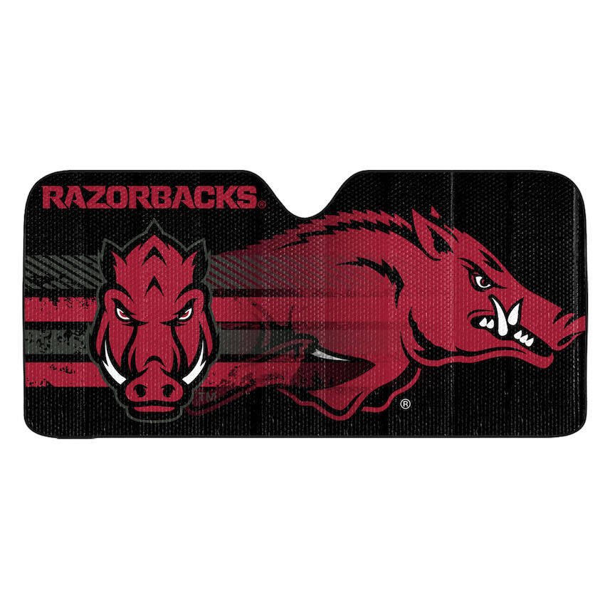 Arkansas Razorbacks AutoShade Folding Windshield Cover