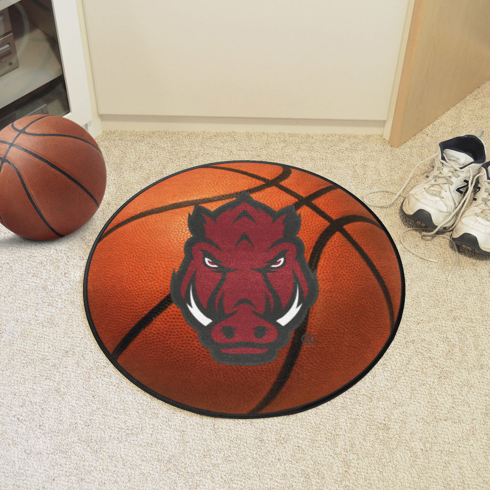 Arkansas Razorbacks BASKETBALL Mat - Alt Logo