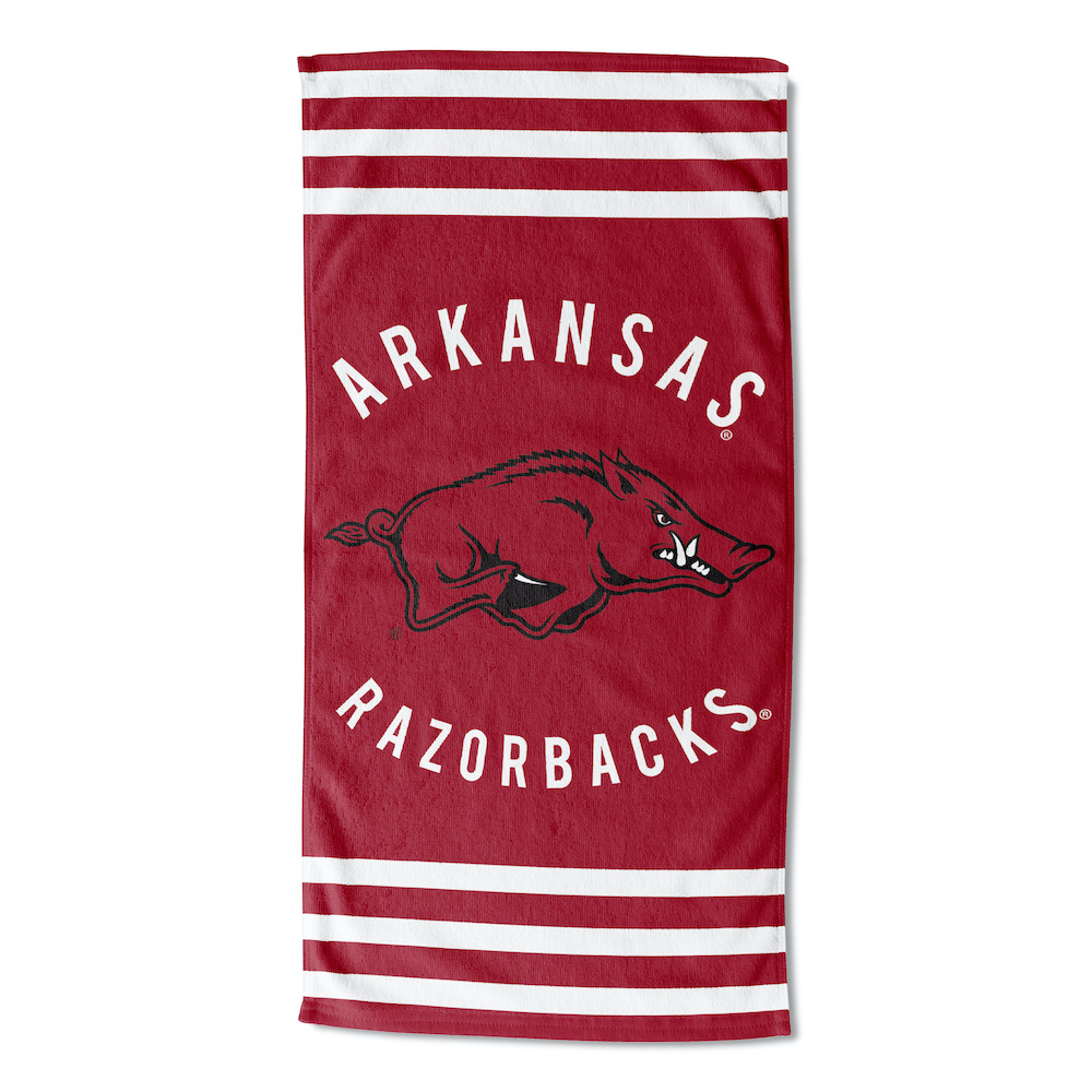 Arkansas Razorbacks Beach Towel