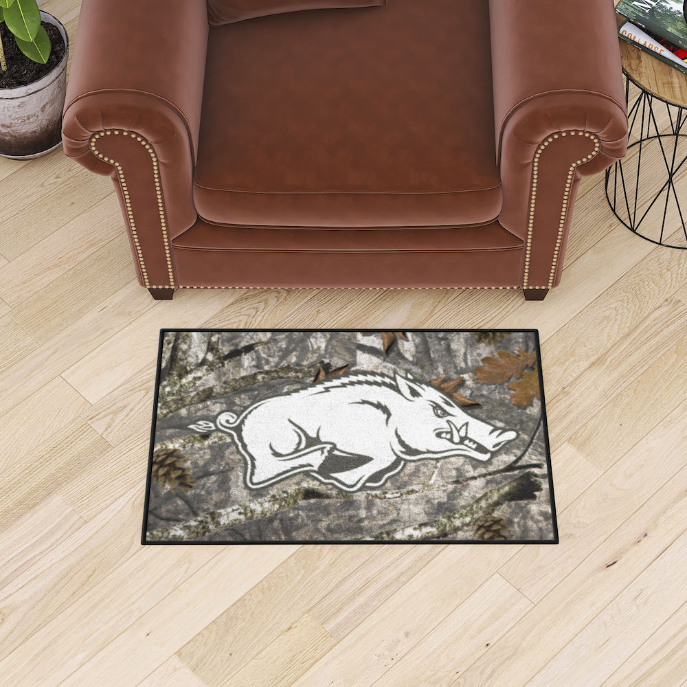 Arkansas Razorbacks CAMO 20 x 30 Starter Floor Mat