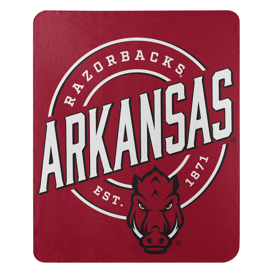 Arkansas Razorbacks Fleece Throw Blanket 50 x 60