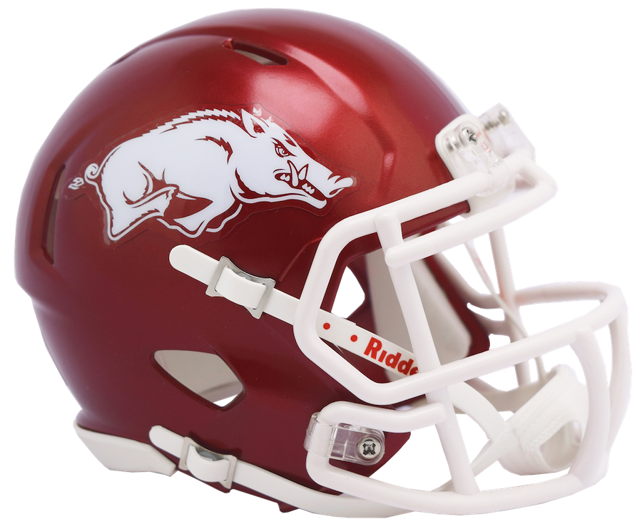 Arkansas Razorbacks NCAA Mini SPEED Helmet by Riddell