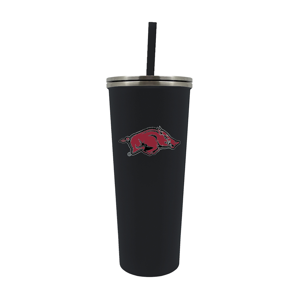 Arkansas Razorbacks 24 oz Team Color Skinny Tumbler