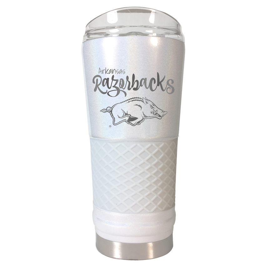 Arkansas Razorbacks 24 oz OPAL Draft Travel Tumbler