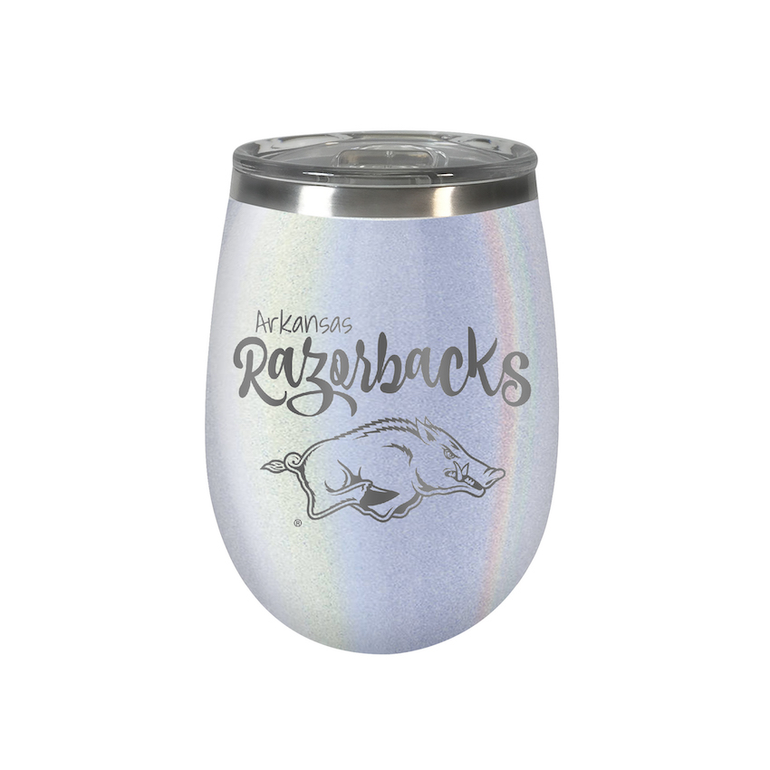 Arkansas Razorbacks 10 oz OPAL Wine Tumbler