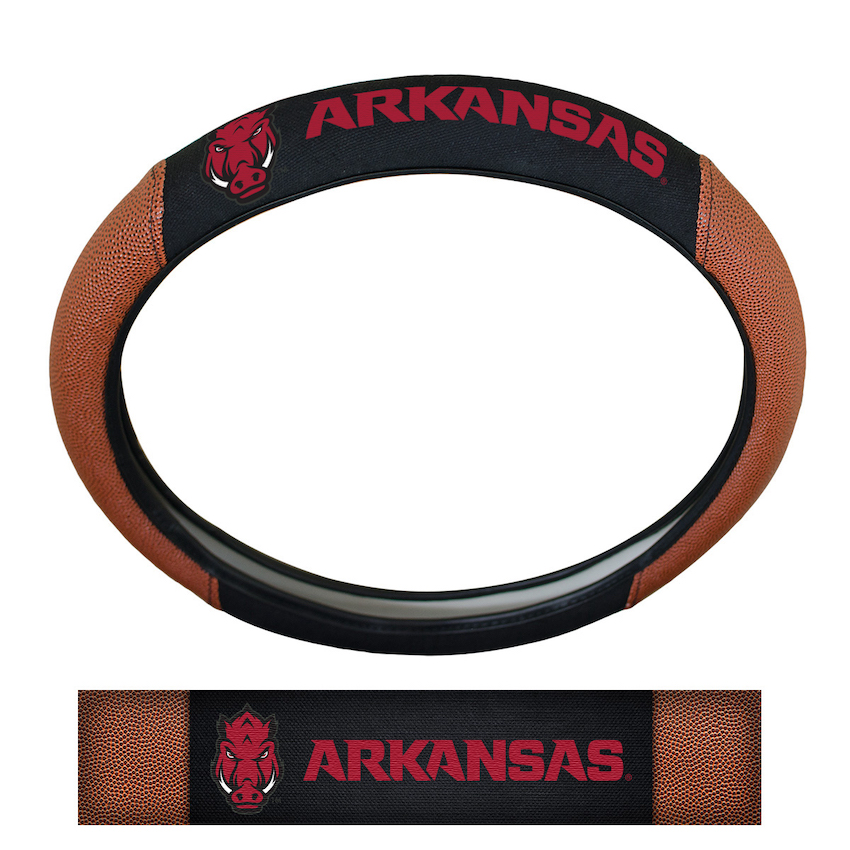 Arkansas Razorbacks Sport Grip Steering Wheel Cover