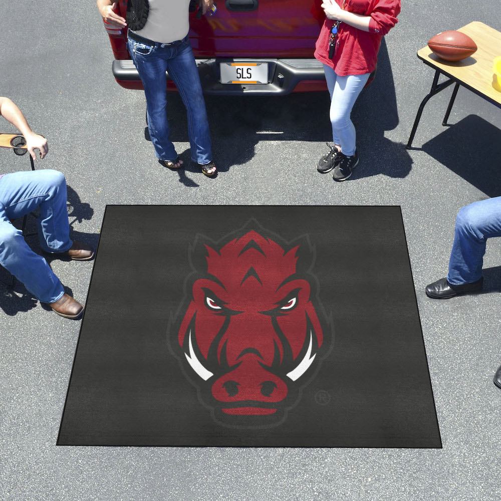 Arkansas Razorbacks TAILGATER 60 x 72 Rug - Alt Logo