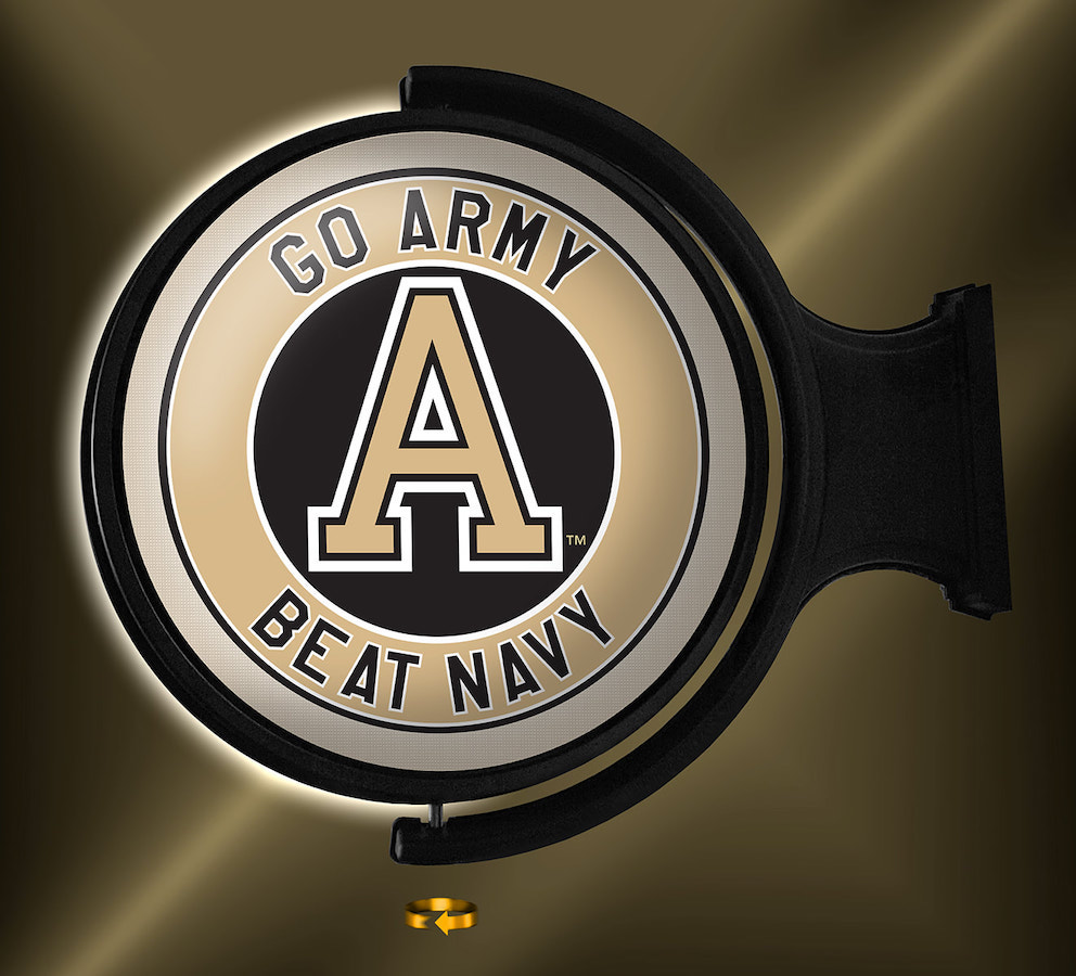 Army Black Knights LED Rotating Wall Sign ~ A