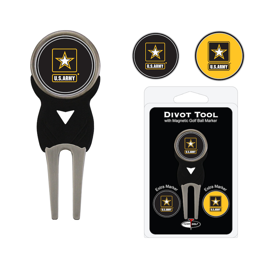 Army Black Knights 3 Marker Signature Divot Tool Pack