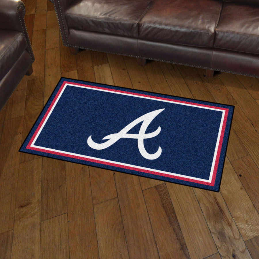 Atlanta Braves ALT LOGO 3x5 Area Rug