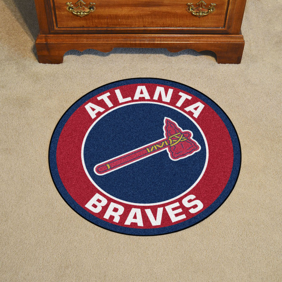 Atlanta Braves ALT LOGO Roundel Mat