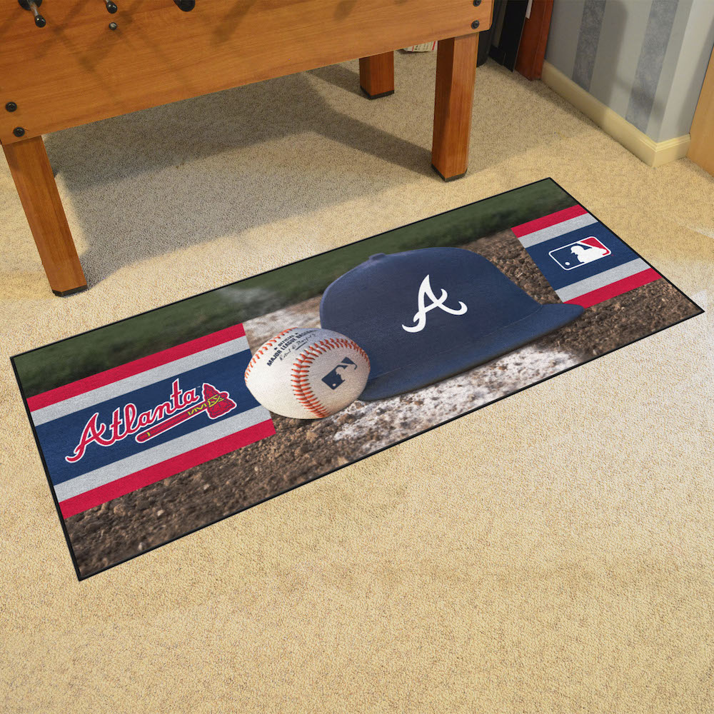 Atlanta Braves ALT LOGO 30 x 72 Baseball Carpet Runner