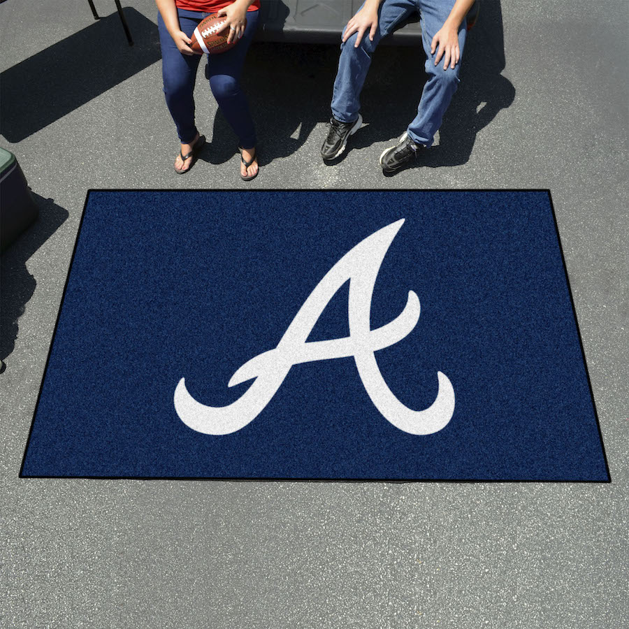 Atlanta Braves ALT LOGO UTILI-MAT 60 x 96 Rug