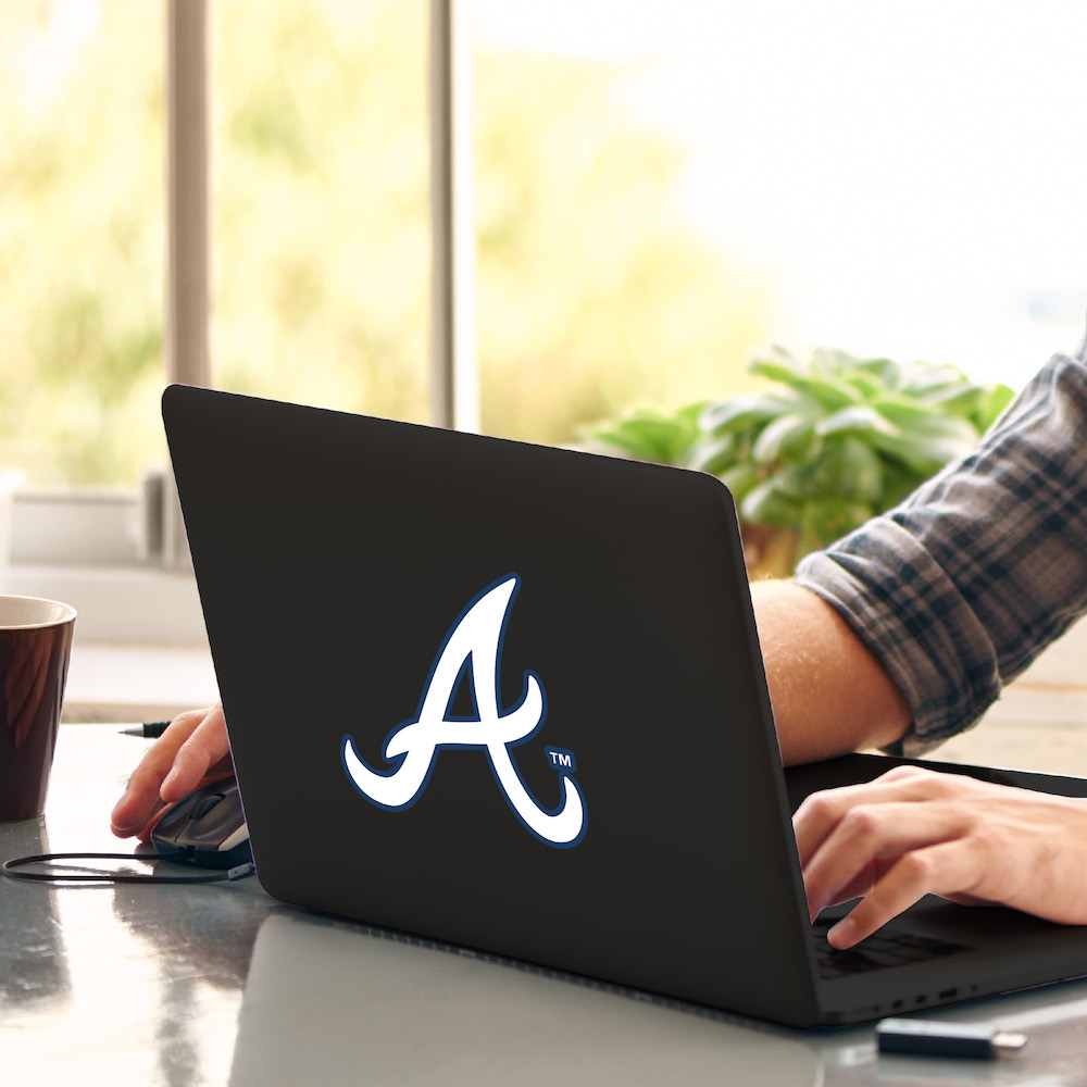 Atlanta Braves Large Team Logo Matte Decal