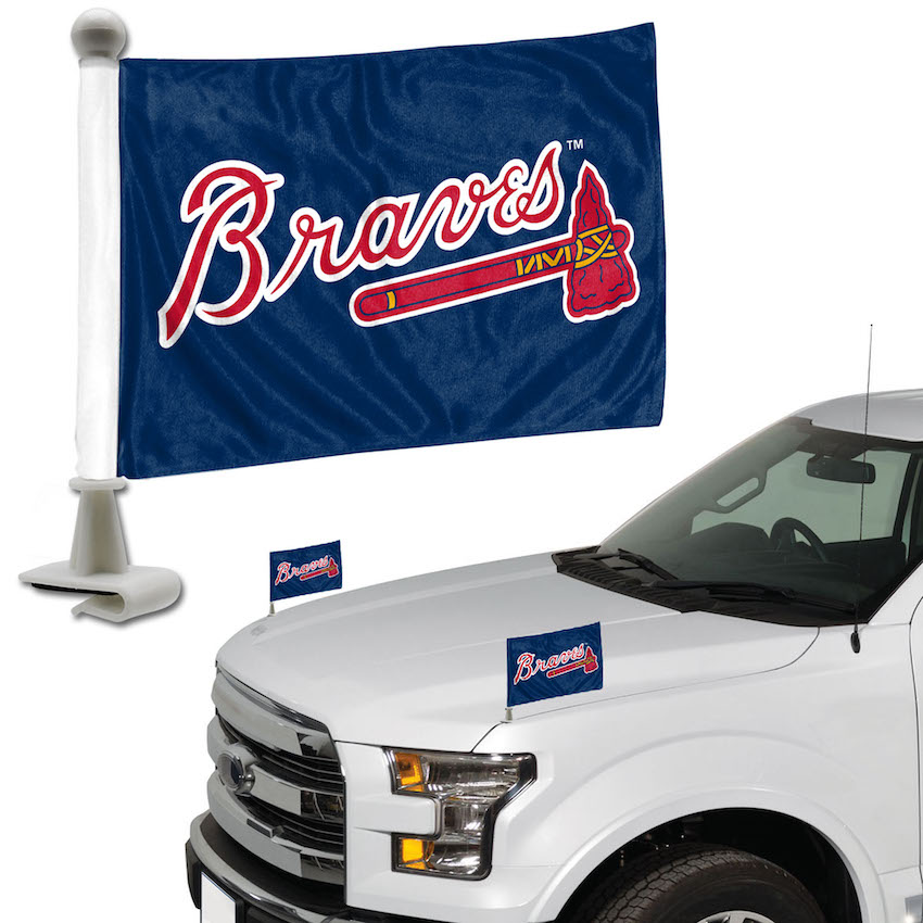 Atlanta Braves Ambassador Car Flags