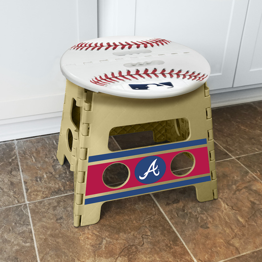 Atlanta Braves Folding Step Stool