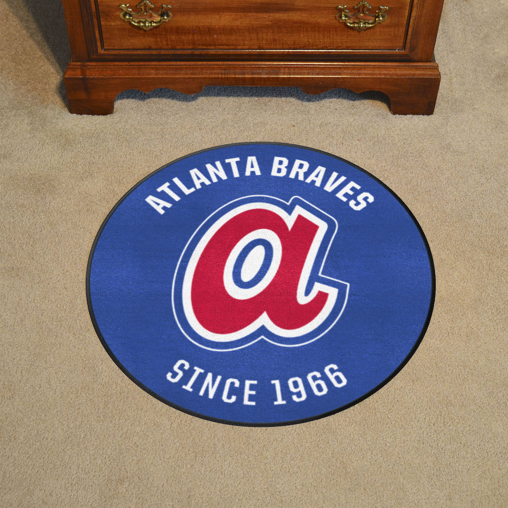 Atlanta Braves MLBCC Vintage Roundel Mat Throwback Logo