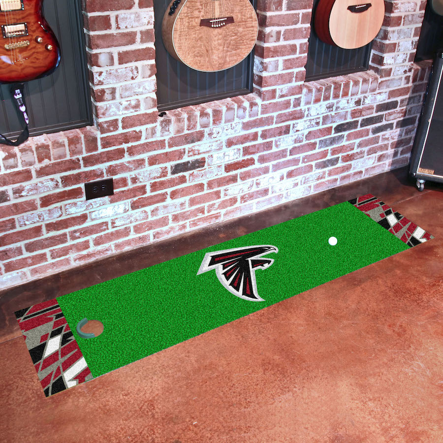 Atlanta Falcons NFL X-FIT Putting Green Mat 18 x 72