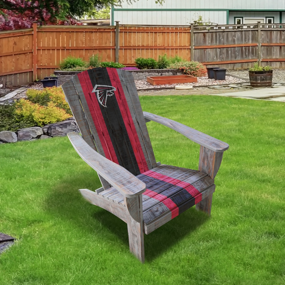 Atlanta Falcons Wooden Adirondack Chair