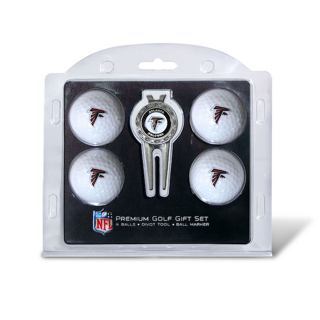 Atlanta Falcons 4 Golf Ball and Divot Tool Set