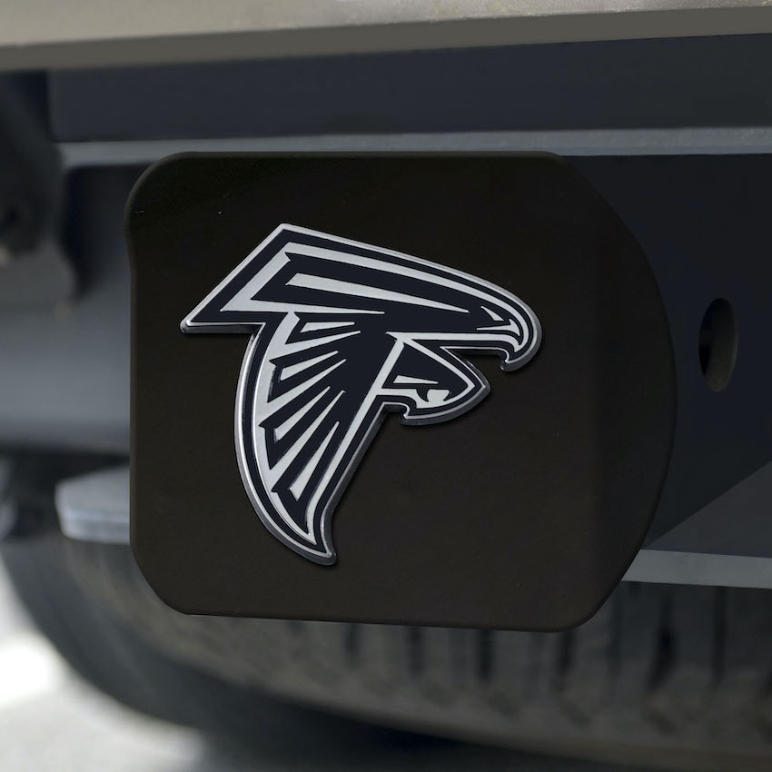 Atlanta Falcons BLACK Trailer Hitch Cover