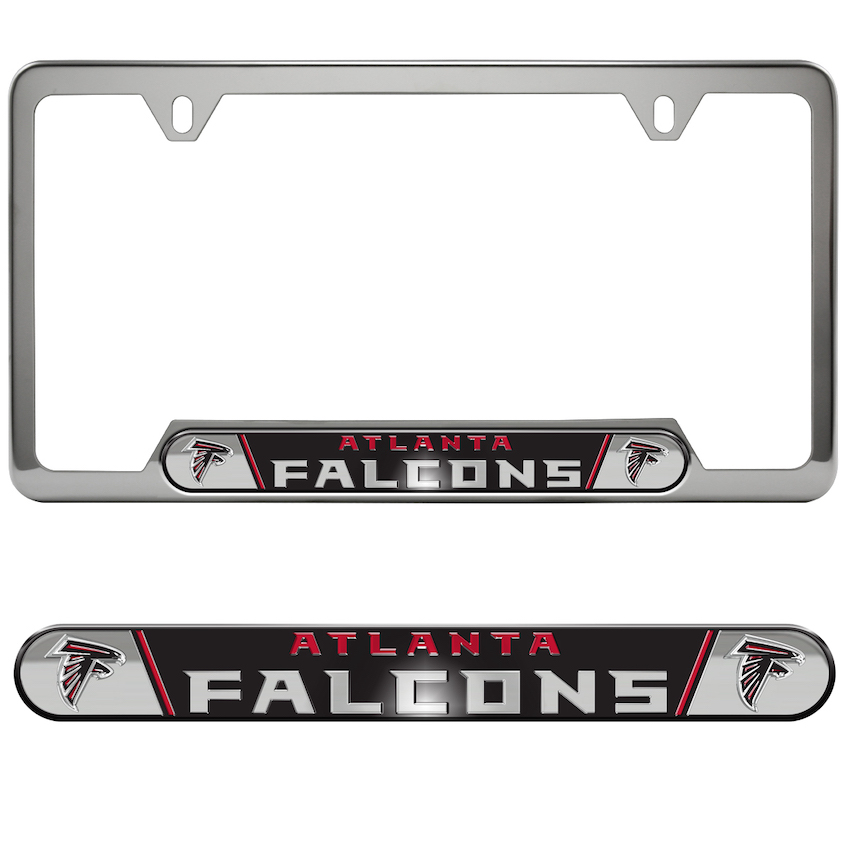 Atlanta Falcons Embossed License Plate Frame