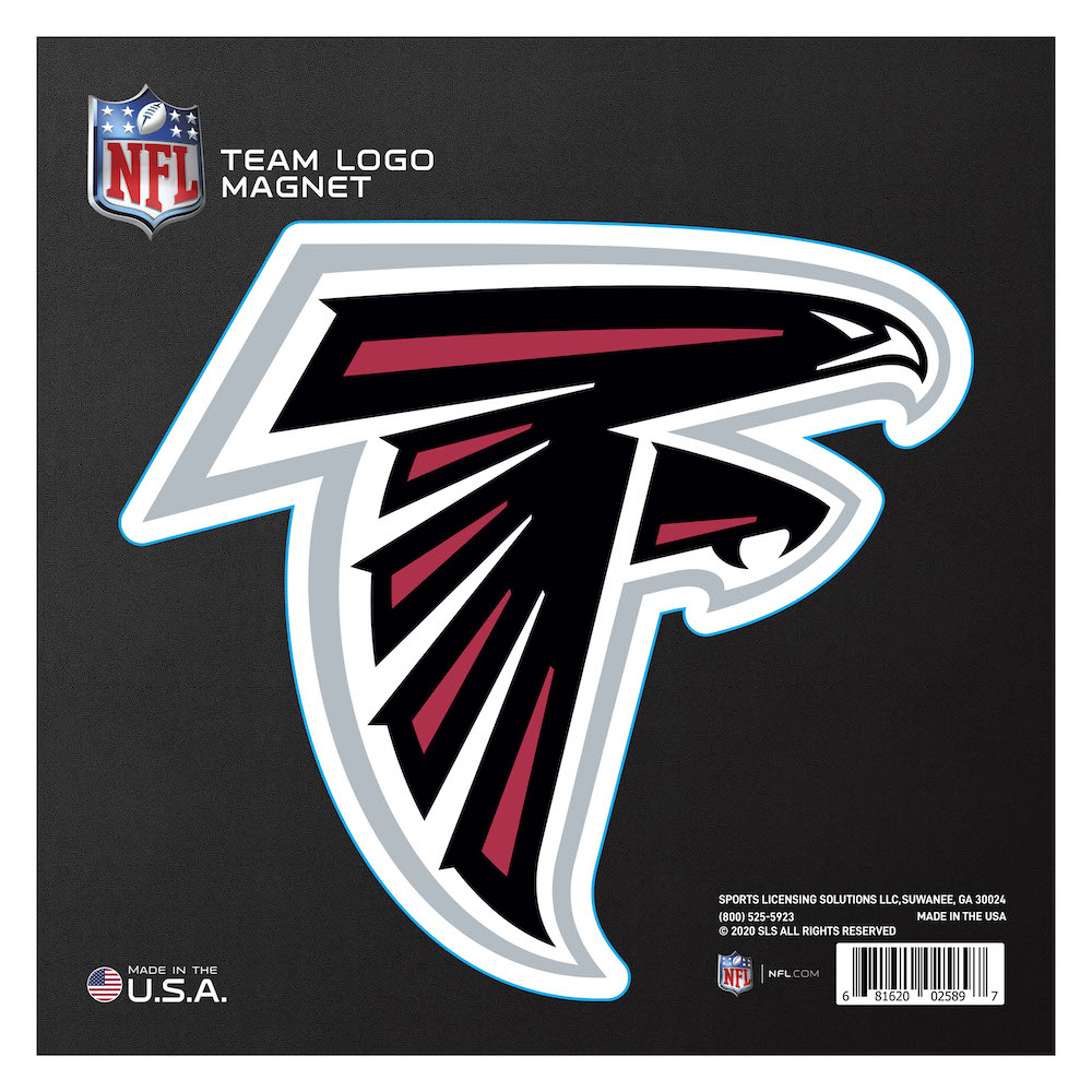 Atlanta Falcons Large Team Logo Magnet - Indoor Outdoor