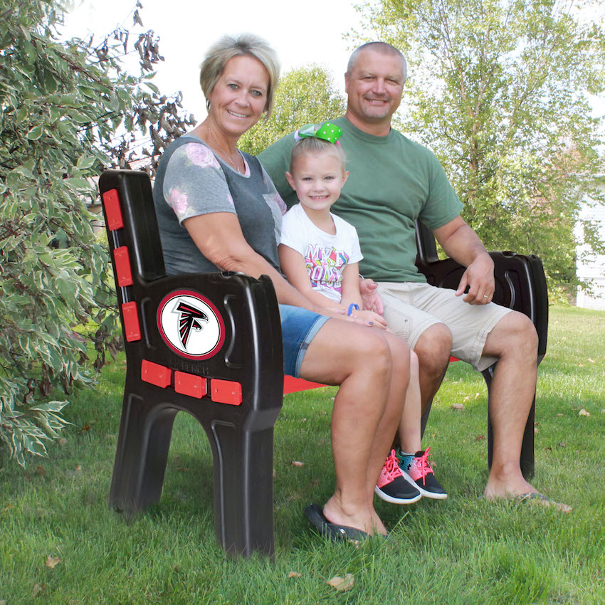 Atlanta Falcons Park Bench