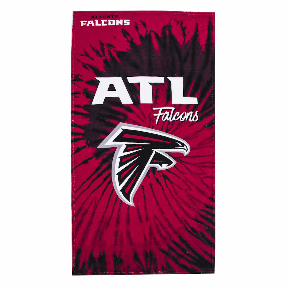 Atlanta Falcons Pyschedelic 30x60 Beach Towel