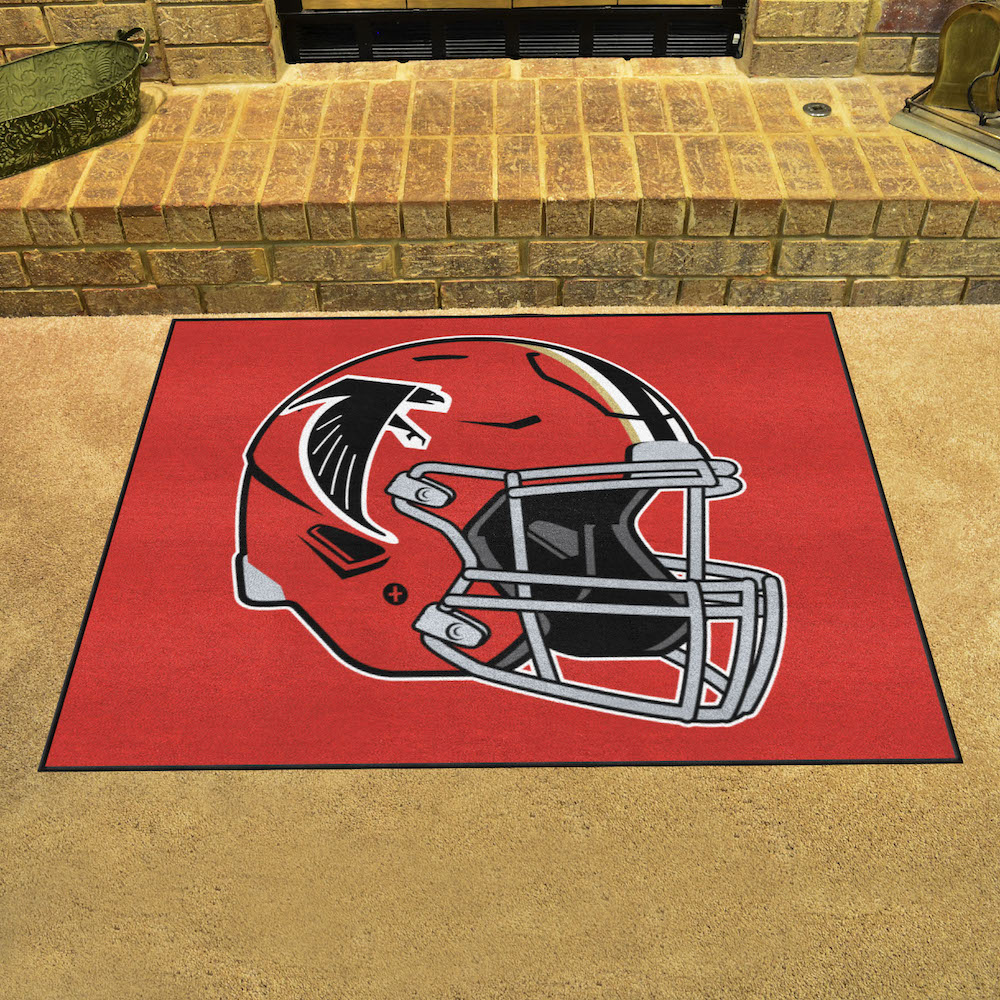 Miami Dolphins 34 x 45 ALL STAR Floor Mat - Throwback Helmet