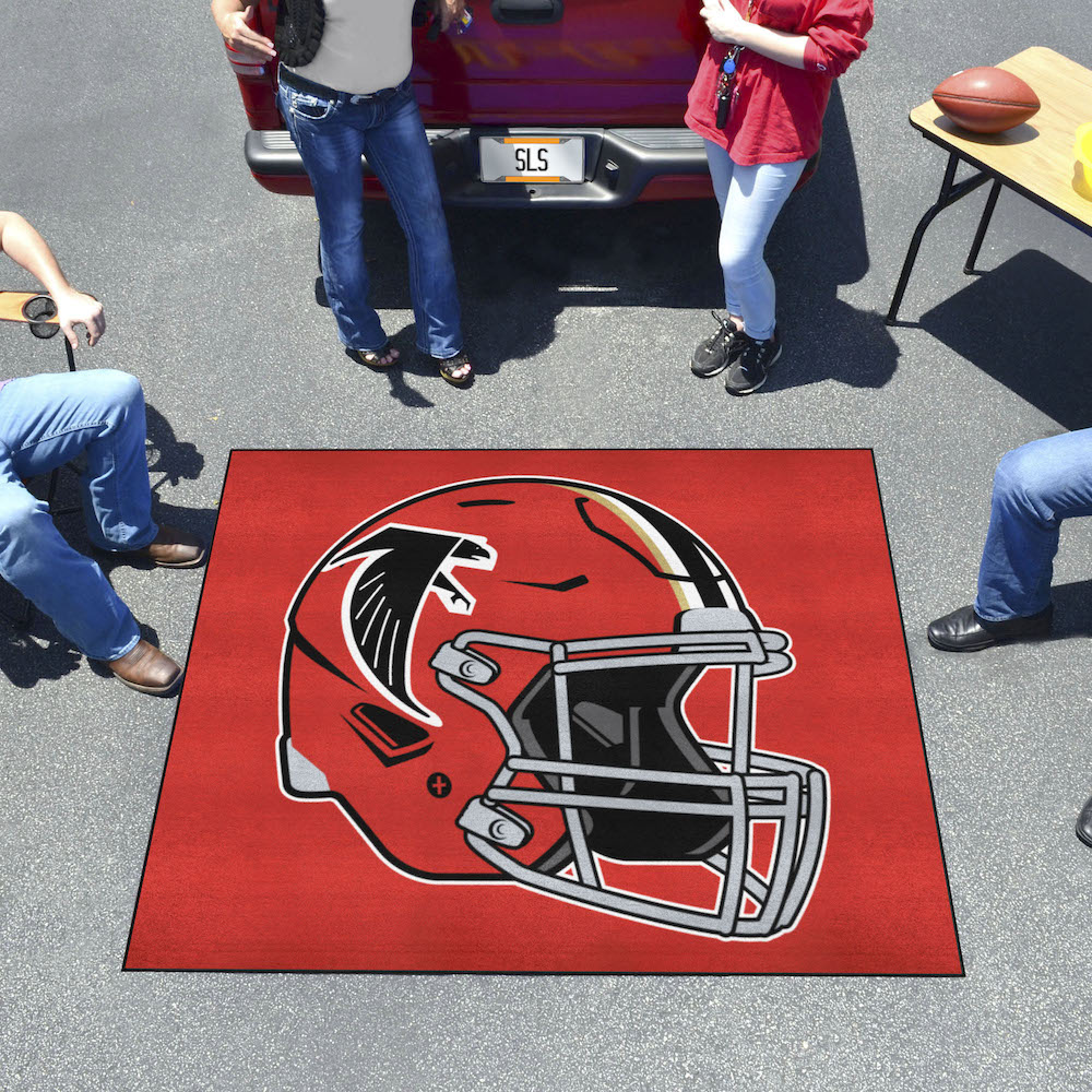 Atlanta Falcons TAILGATER 60 x 72 Rug - Throwback Helmet