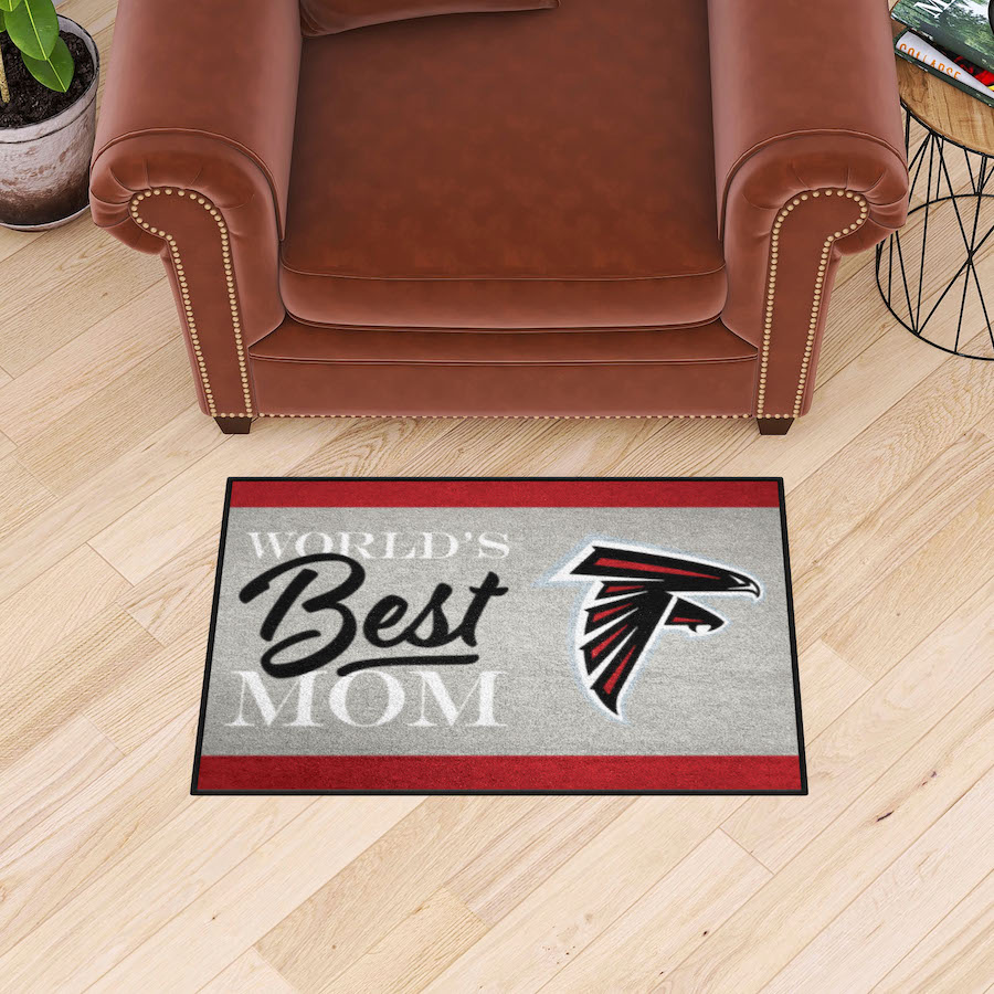 Atlanta Falcons 20 x 30 WORLDS BEST MOM Floor Mat