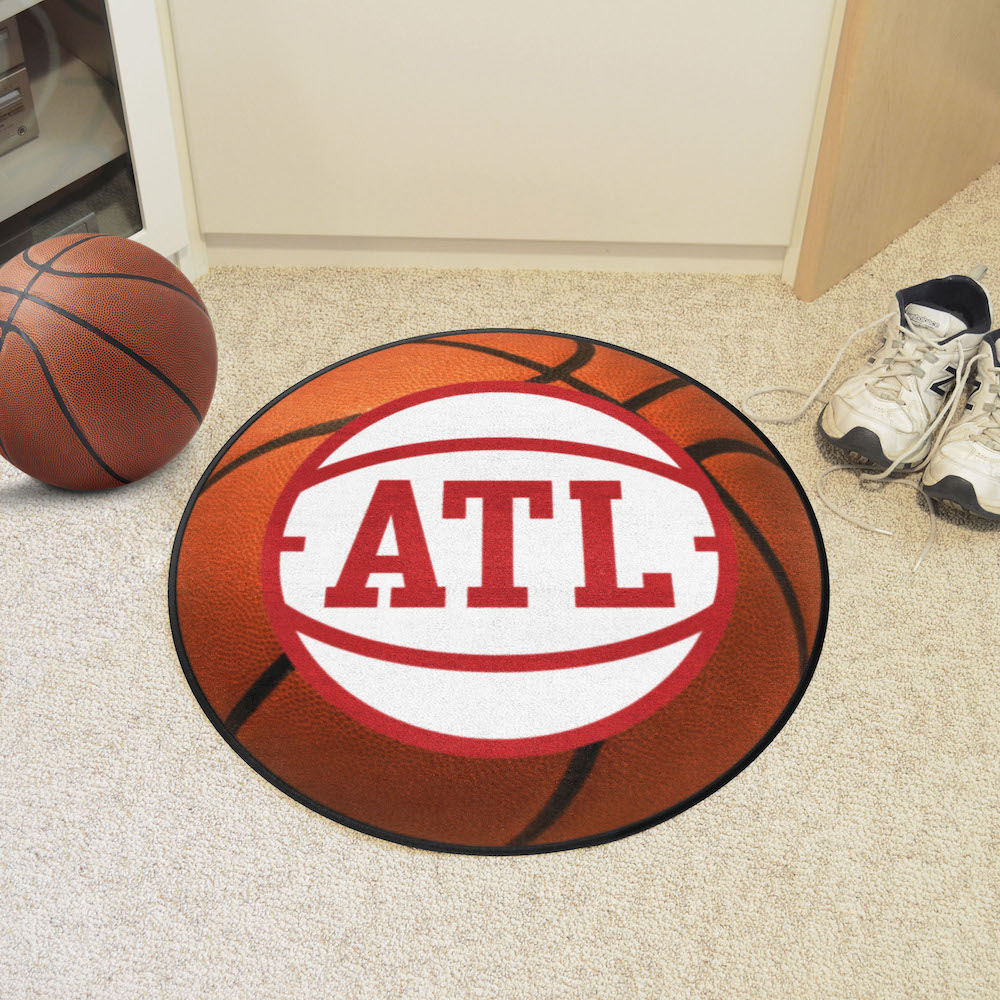 Atlanta Hawks BASKETBALL Mat - 2nd Logo