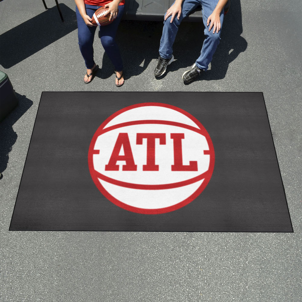 Atlanta Hawks ULTI-MAT 60 x 96 Rug - 2nd Logo