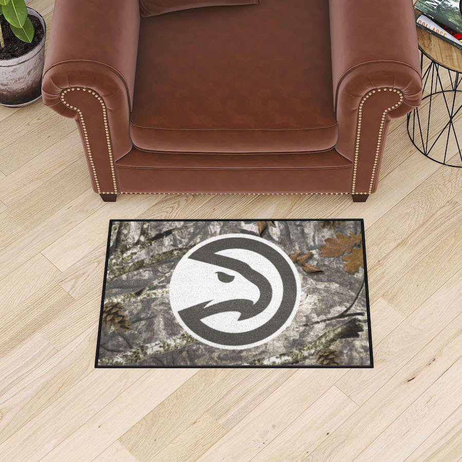 Atlanta Hawks CAMO 20 x 30 Starter Floor Mat