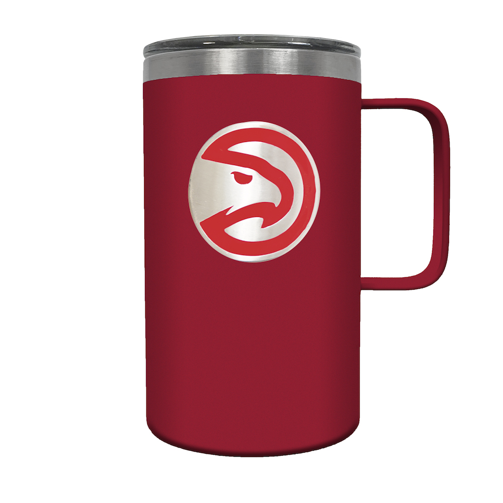 Atlanta Hawks 18 oz HUSTLE Travel Mug - Team Color