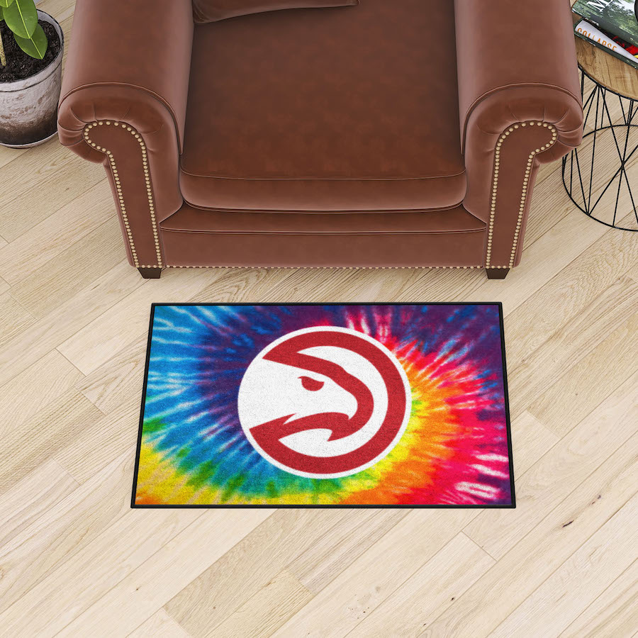 Atlanta Hawks TIE-DIE 20 x 30 Starter Floor Mat