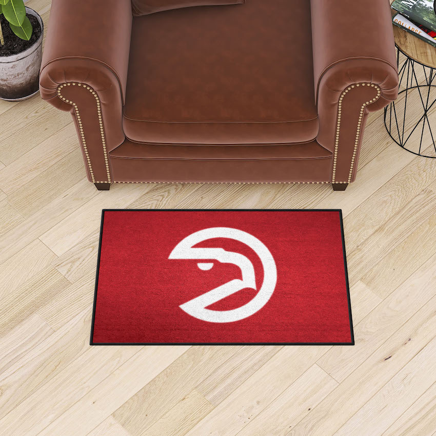 Atlanta Hawks Vintage 20 x 30 STARTER Floor Mat - Throwback Logo