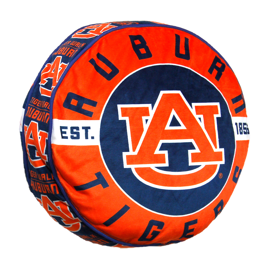 Auburn Tigers Travel Cloud Pillow - 15 inch