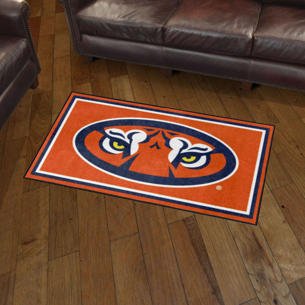 Auburn Tigers 3x5 Area Rug - TIGER EYES