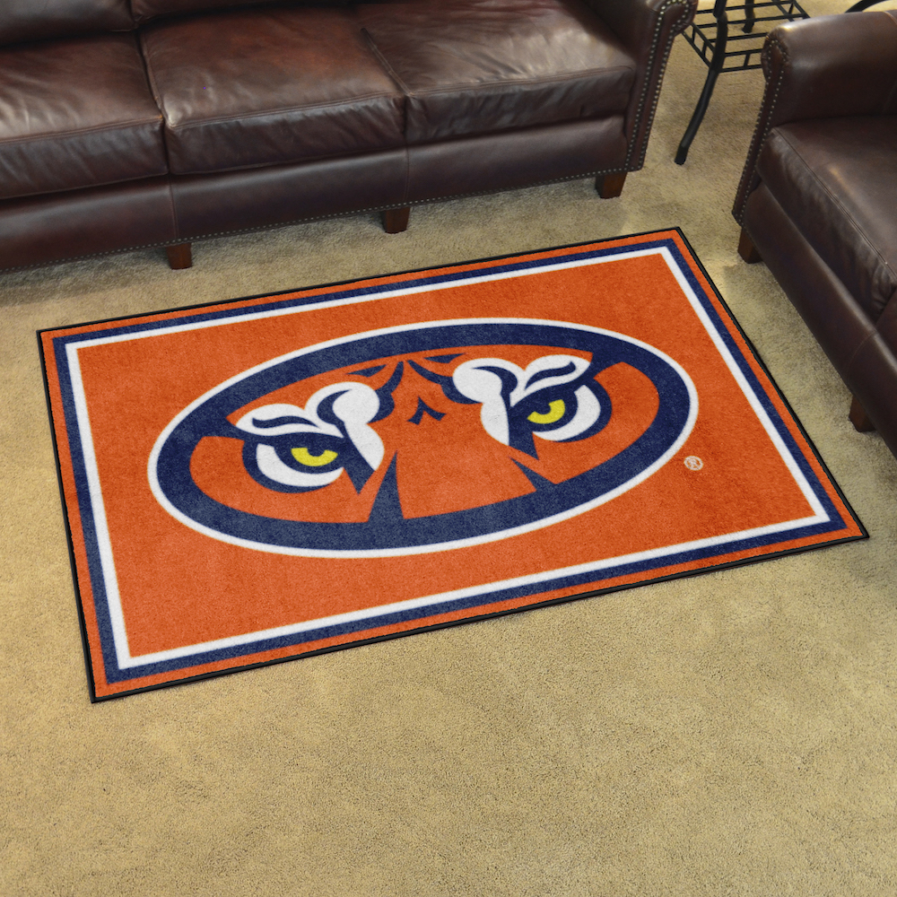 Auburn Tigers 4x6 Area Rug - TIGER EYES