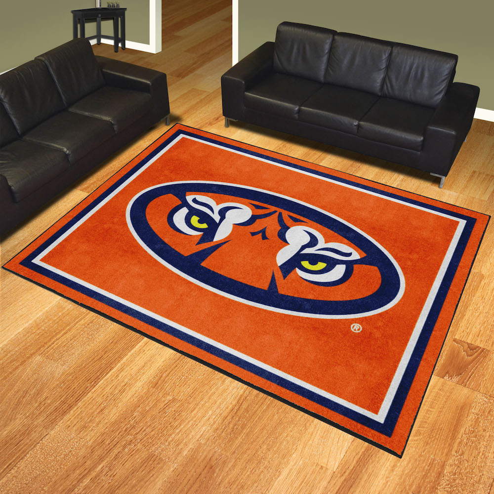 Auburn Tigers 8x10 Area Rug - TIGER EYES