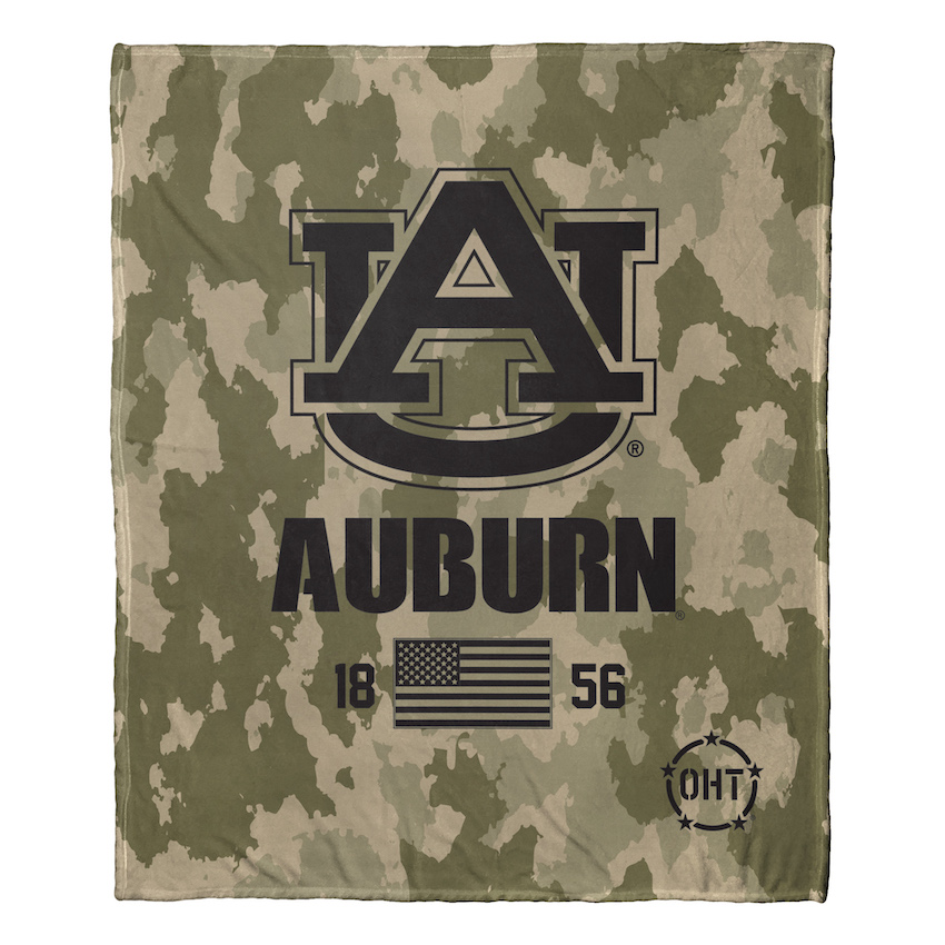 Auburn Tigers OHT Special OPS Silk Touch Throw Blanket