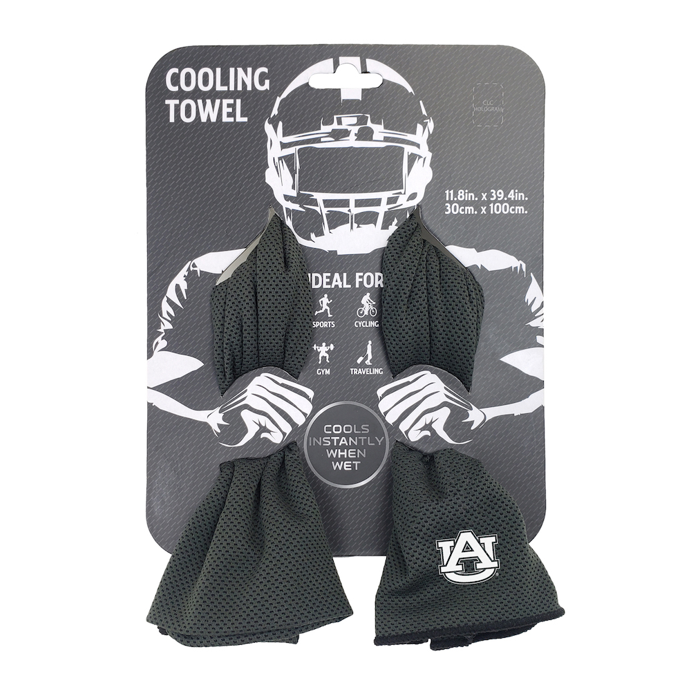 Auburn Tigers Cooling Towel 12x40