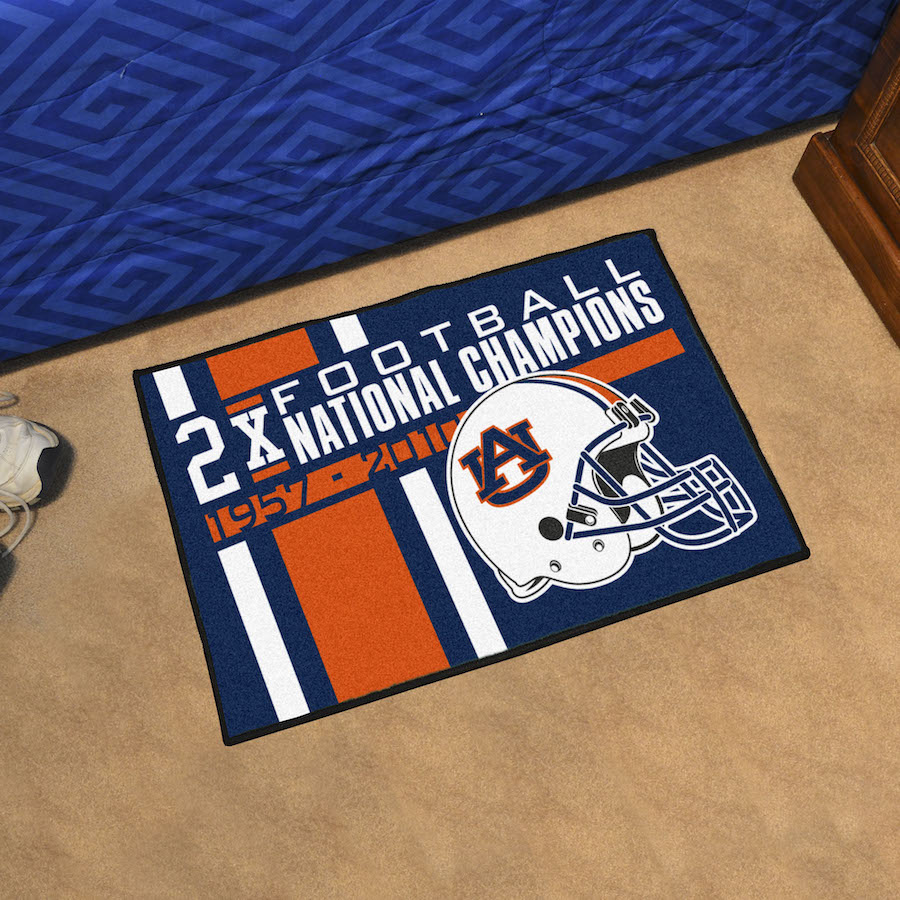 Auburn Tigers 20 x 30 DYNASTY Starter Floor Mat