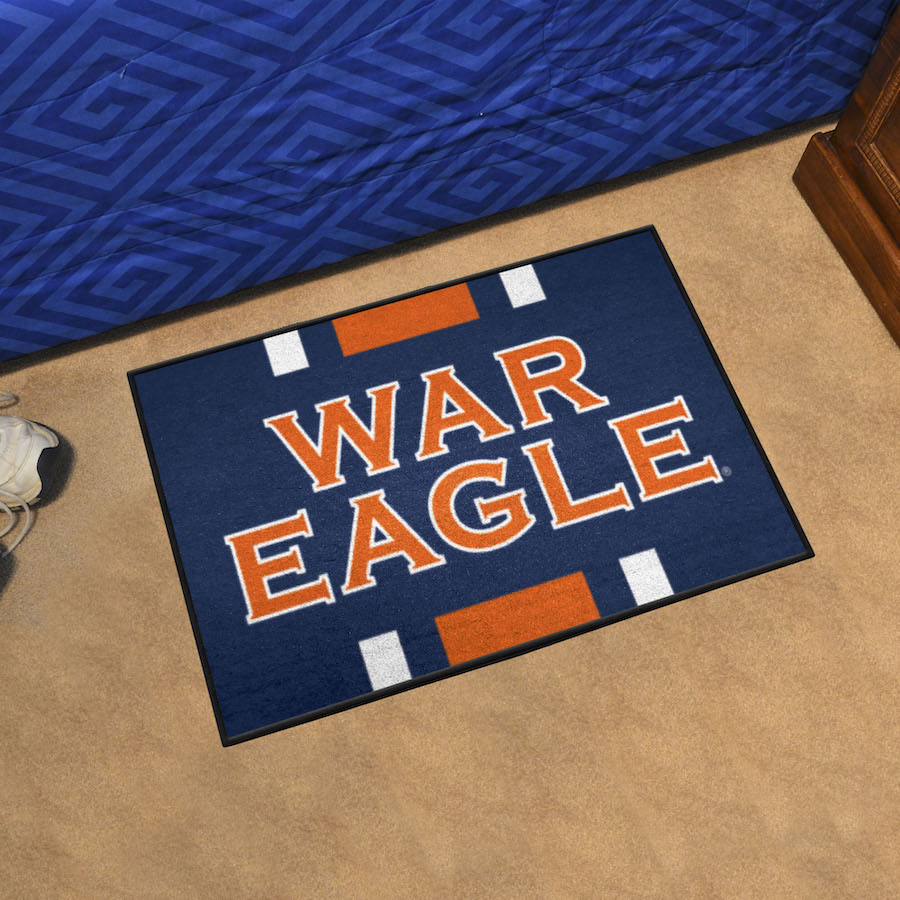 Auburn Tigers SLOGAN 20 x 30 Starter Floor Mat