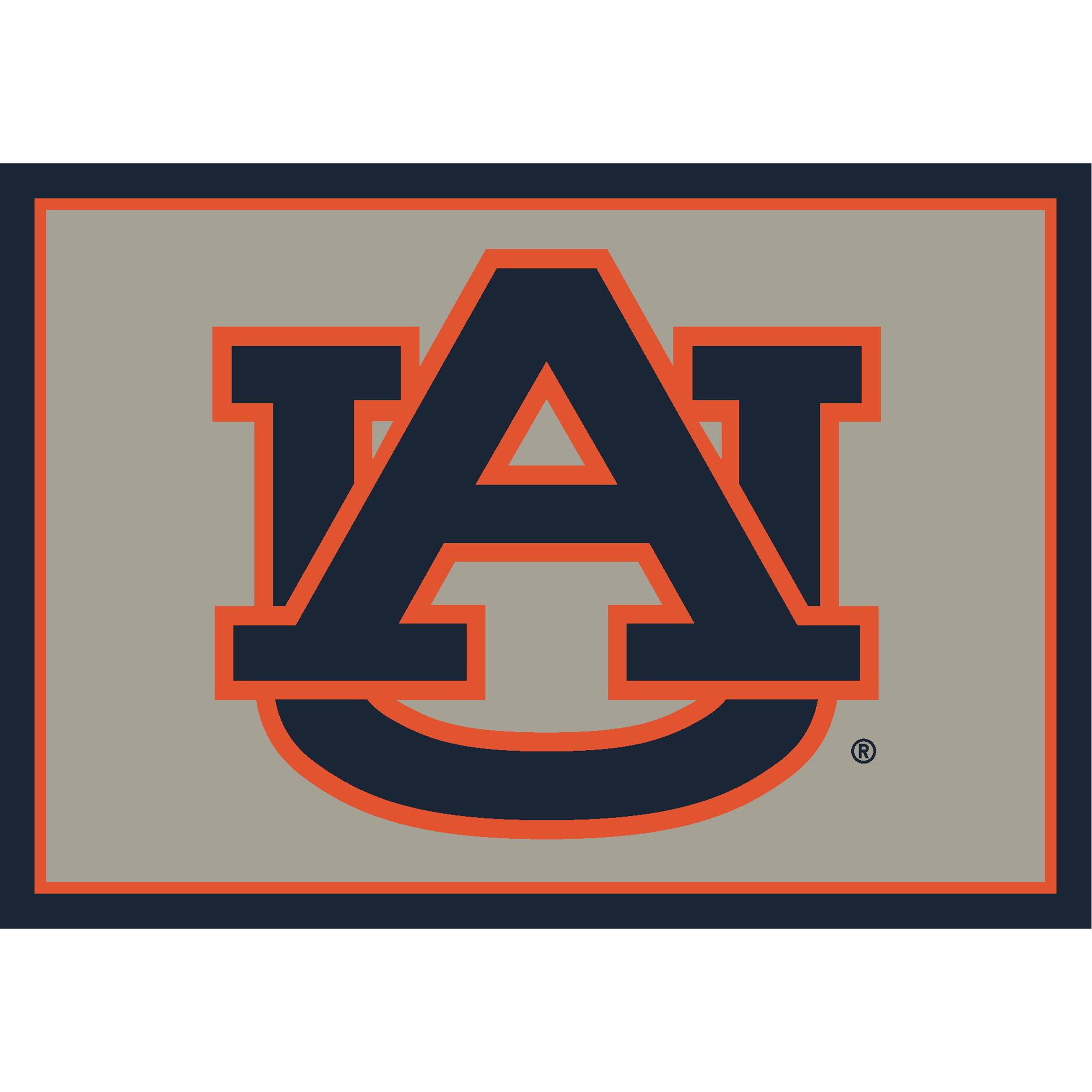 Auburn Tigers 8 X 11 SPIRIT Rug